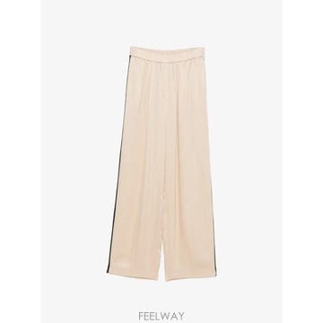26 FW Forte Forte 사이드 스트라이프 와이드 팬츠 15373BISMYPANTS TP4575932