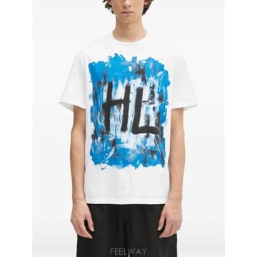 Helmut Lang 26 FW �﹫Ʈ�� �ΰ� ����Ʈ ��ư Ƽ���� P02HM509 TP46007293126 FW �﹫Ʈ�� �ΰ� ����Ʈ ��ư Ƽ���� P02HM509 TP4600