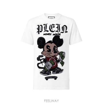 Philipp Plein 26 FW �ʸ��÷��� �Ӵ� ���콺 ���ν��� ��� Ƽ���� UAFCMTK9396PJY002N TP4600729026 FW �ʸ��÷��� �Ӵ� ���콺 ���ν��� ��� Ƽ���� UAFC