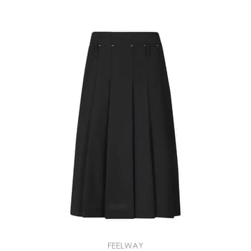 | Other Brand | 26 FW Tela pleated belt loop midi skirt 1101500105830 TP460026 FW Tela pleated belt loop midi skirt 1101500105830 