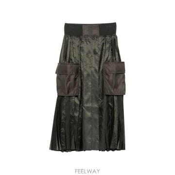 Sacai 26 FW ��ī�� �ø��� ��ƿ��Ƽ �̵� ��ĿƮ 2608584 TP46003005126 FW ��ī�� �ø��� ��ƿ��Ƽ �̵� ��ĿƮ 2608584 TP460