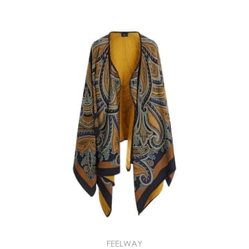 ETRO 26 FW ��Ʈ�� paisley print poncho jacket WRBD0029AK1FRX0888 TP426 FW ��Ʈ�� paisley print poncho jacket WRBD0029AK1FR