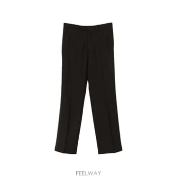 Wales Bonner 26 FW ������ ���� Alto Crespo satin trim trousers MA26TR01WO0189926 FW ������ ���� Alto Crespo satin trim trousers MA26