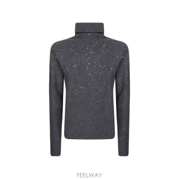 | Other Brand | 26 FW Antonelli sequin embellished roll neck sweater 41837R026 FW Antonelli sequin embellished roll neck sweater 4