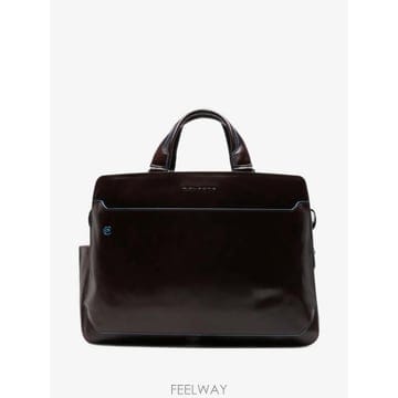 Piquadro 26 FW ������ Blue Square logo plaque laptop bag CA6590B2 TP46026 FW ������ Blue Square logo plaque laptop bag CA65