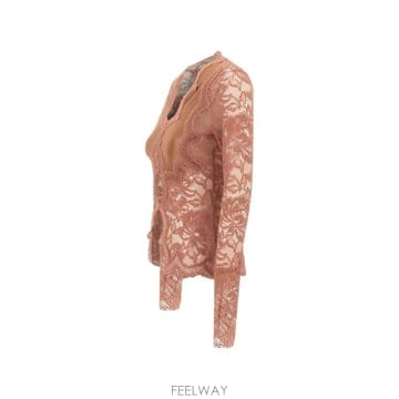 rabanne 26 FW ��� floral lace cut out top 26HJT0173VI0267 TP46011212926 FW ��� floral lace cut out top 26HJT0173VI0267 TP4