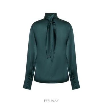 | Other Brand | 26 FW Adam Lippes Blaine long sleeve silk blouse F26117TM TP26 FW Adam Lippes Blaine long sleeve silk blouse F2611