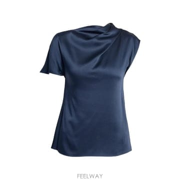 ERDEM 26 FW ������ draped asymmetric top HO27T7750254001 TP46011202426 FW ������ draped asymmetric top HO27T7750254001 TP4