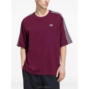 Adidas 26 FW �Ƶ�ٽ� Adicolor 3 Stripes oversized T shirt KS7411 TP46026 FW �Ƶ�ٽ� Adicolor 3 Stripes oversized T shirt KS