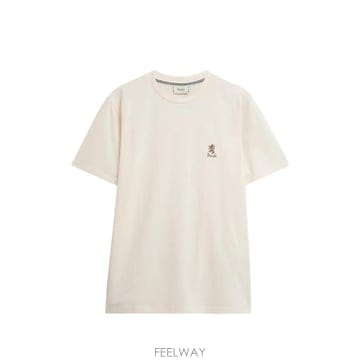 | Other Brand | 26 FW Pringle of Scotland logo embroidered T shirt PMT917 TP26 FW Pringle of Scotland logo embroidered T shirt PMT