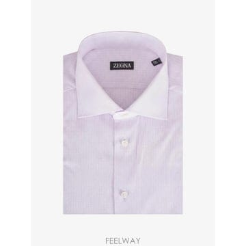 26 FW 제냐 체크 패턴 스프레드 칼라 셔츠 401616A49RS0BA TP457369065