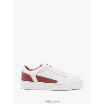 Armani 26 FW �Ƹ����� suede panelled sneakers X4X645XN958T438 TP460053726 FW �Ƹ����� suede panelled sneakers X4X645XN958T438