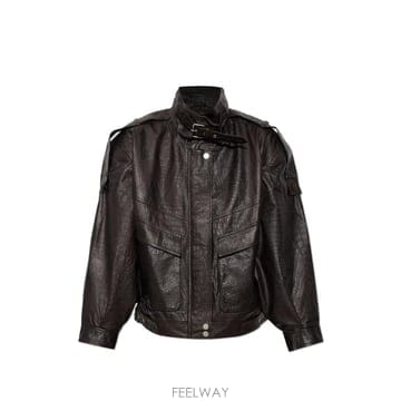 | Other Brand | 26 FW Gestuz GZtori croc effect leather jacket 10911533 TP4626 FW Gestuz GZtori croc effect leather jacket 1091153