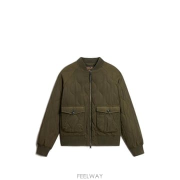 26 FW 울리치  밀리터리 퀼팅 봄버 재킷 CFWWOU2236FRUT5429 TP460063834