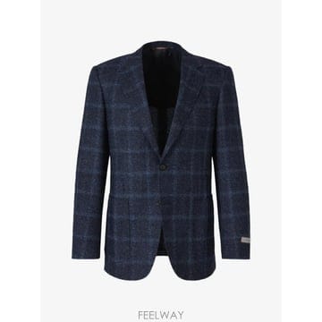 26 FW Canali 체크 블레이저 22288CF06208 TP460102903