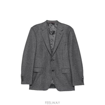 26 FW Canali houndstooth wool blazer 12280CF04034 TP46010281
