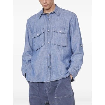 | Other Brand | 26 FW Officine Generale ��ư �� ü��Ʈ ���� ���� W26MSHI005PRE TP4564226 FW Officine Generale ��ư �� ü��Ʈ ���� ���� W26MS