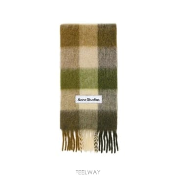 Acne 26 FW ��ũ�� ����� üũ ��ī�� CA0084 TP45825875226 FW ��ũ�� ����� üũ ��ī�� CA0084 TP458258752