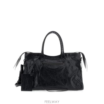 Balenciaga 26 FW �߷��þư� large Le City leather tote bag 8657652ACFH TP46026 FW �߷��þư� large Le City leather tote bag 865765