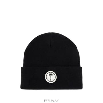 Palm Angels 26 FW �ʾ����� logo patch beanie hat PAMLC003KN0081003 TP460016026 FW �ʾ����� logo patch beanie hat PAMLC003KN0081003