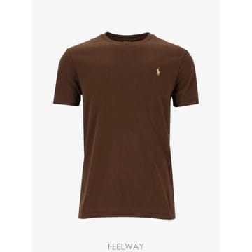 Ralph Lauren 26 FW ���� �����η� Pony embroidered T shirt 710671438 TP46010672726 FW ���� �����η� Pony embroidered T shirt 710671438