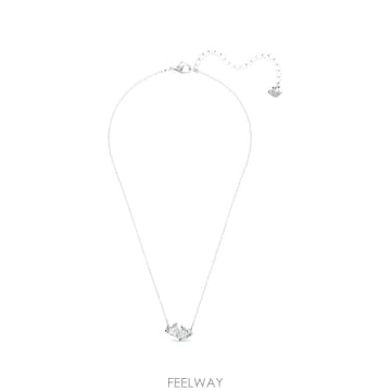 26 FW 스와로브스키 메스메라 하트 컷 크리스털 네크리스 5517117 TP460060813