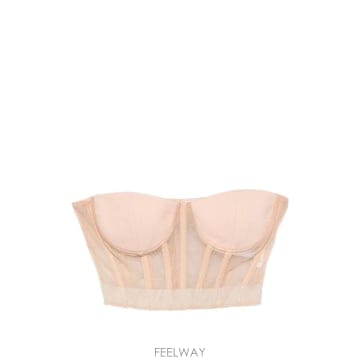 26 FW Elisabetta Franchi 시스루 패널 코르셋 탑 TO07567E2 TP460035897