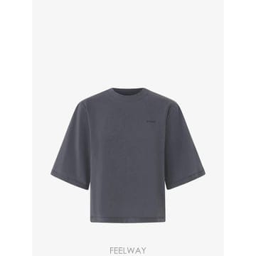 26 FW PINKO 러브 버드 로고 페이디드 이펙트 티셔츠 104604A3KF TP460035454