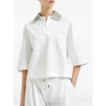 Brunello Cucinelli 26 FW ���ڷ� ��ġ�ڸ� ��Ҹ� Ʈ���� ���� ž ML946SP105C159 TP46007568626 FW ���ڷ� ��ġ�ڸ� ��Ҹ� Ʈ���� ���� ž ML946SP1