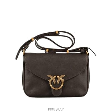 PINKO 26 FW PINKO logo plaque shoulder bag 107656A3LO TP46007475726 FW PINKO logo plaque shoulder bag 107656A3LO TP4600