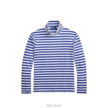 Ralph Lauren 26 FW ���� �����η� Classic Fit striped rollneck pullover 710B192226 FW ���� �����η� Classic Fit striped rollneck pullo
