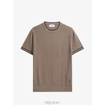 | Other Brand | 26 FW Pringle of Scotland diamond stitch T shirt PMR854 TP4626 FW Pringle of Scotland diamond stitch T shirt PMR85