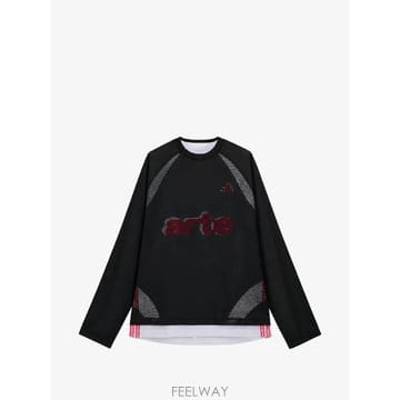 Adidas 26 FW �Ƶ�ٽ� x Arte Antwerp logo print long sleeved T shirt KT26 FW �Ƶ�ٽ� x Arte Antwerp logo print long sleeved 
