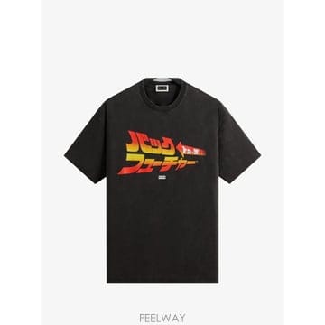 | Other Brand | 26 FW KITH Back to the Future Japanese Title graphic print T26 FW KITH Back to the Future Japanese Title graphic p