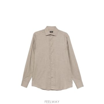 26 FW 제냐 버튼 업 긴소매 셔츠 UIX44A4SRF5B TP460120754