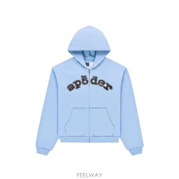 | Other Brand | 26 FW SP5DER Mixed Stone OG V2 rhinestone embellished zip up26 FW SP5DER Mixed Stone OG V2 rhinestone embellished 