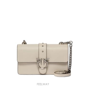 26 FW PINKO 러브 백 원 레더 뉴 버클 스몰 숄더 백 107622A0F1 TP459992894