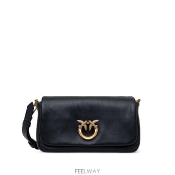26 FW PINKO 러브 버드 레더 숄더 백 106970A0QO TP459991673