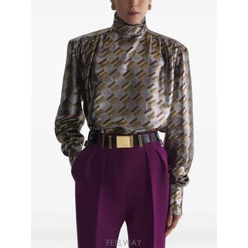 | Other Brand | 26 FW Mugler �ǹ� ü�� üũ �÷��̵� ����콺 26W1TO09353018 TP45889240326 FW Mugler �ǹ� ü�� üũ �÷��̵� ����콺 26W1TO09