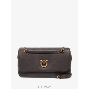 26 FW PINKO 러브 버드 레더 숄더 백 107022A3CX TP459991384
