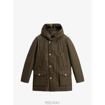 Woolrich 26 FW �︮ġ Arctic hooded button fastening coat CFWOOU0483MBUT26 FW �︮ġ Arctic hooded button fastening coat CFWOO