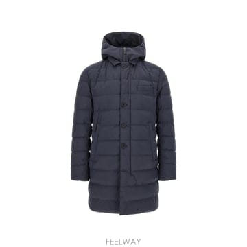 Herno 26 FW ������ Piumino Medio quilted hooded down coat PI001410U1226 FW ������ Piumino Medio quilted hooded down coat PI