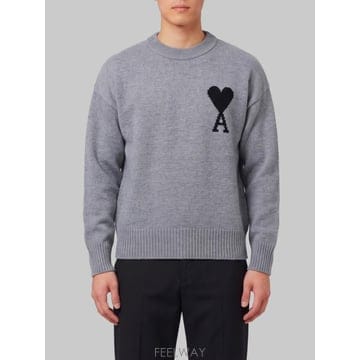 Ami 26FW �ƹ� �� ��Ʈ �� ũ��� ������ UKS838 GREY26FW �ƹ� �� ��Ʈ �� ũ��� ������ UKS838 GREY