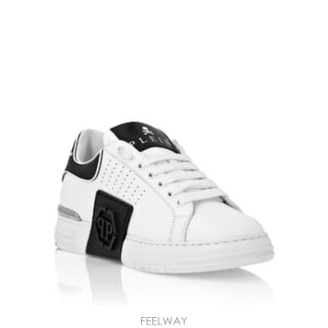 Philipp Plein 25FW �ʸ� �÷��� ����Ŀ�� USC0775 PLE005N 01 WHITE BLACK25FW �ʸ� �÷��� ����Ŀ�� USC0775 PLE005N 01 WHITE BLA