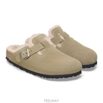 Birkenstock 25FW ���˽�Ź �� ������ BOSTON SHEARLING 1028299 TAUPE Beige25FW ���˽�Ź �� ������ BOSTON SHEARLING 1028299 TAUPE