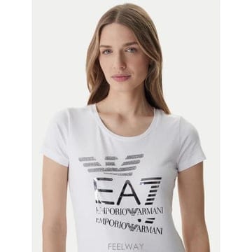 Armani 26SS �������� �Ƹ����� ���� Ƽ���� 7W000977 AF10373 U0002 WHITE26SS �������� �Ƹ����� ���� Ƽ���� 7W000977 AF10373 U0