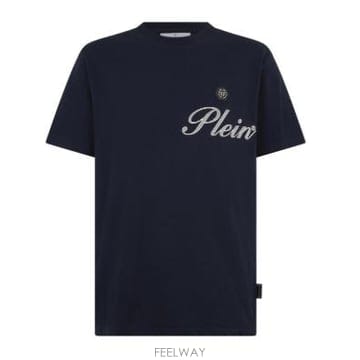 Philipp Plein 26SS �ʸ� �÷��� ���� Ƽ���� MTK8880 PJY002N 24 NAVY26SS �ʸ� �÷��� ���� Ƽ���� MTK8880 PJY002N 24 NAVY