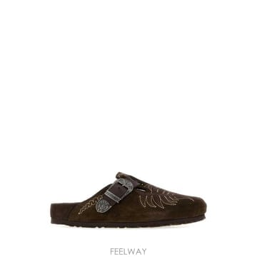 Birkenstock 26FW ���˽�Ź �� ������ WS4M0020AP12S CHOCOLATE Printed26FW ���˽�Ź �� ������ WS4M0020AP12S CHOCOLATE Printe