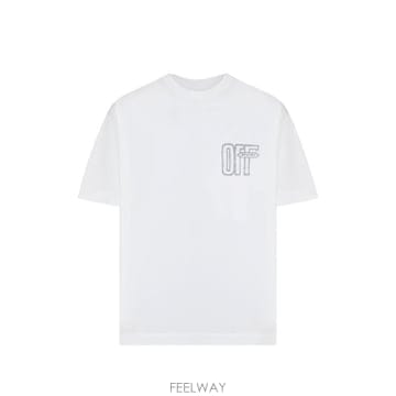 Off White 26FW ����ȭ��Ʈ ���� Ƽ���� 44MAA120F26J00Y 100 WHITE26FW ����ȭ��Ʈ ���� Ƽ���� 44MAA120F26J00Y 100 WHITE
