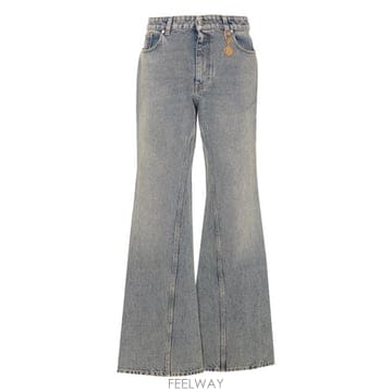 26SS 스텔라 맥카트니 데님 팬츠 6D0462 3SQH514152 MID BLUE
